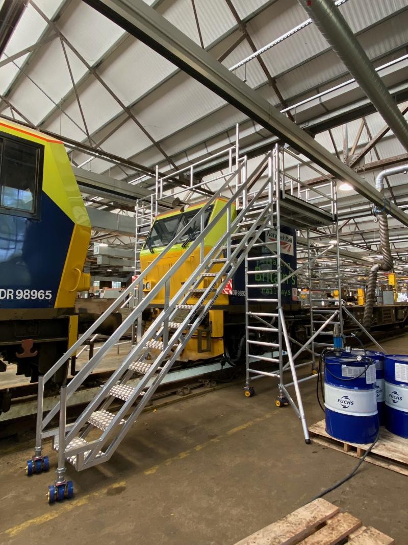 Train Depot and Railways Roof Access Platforms